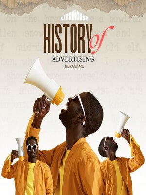 cover image of History of Advertising